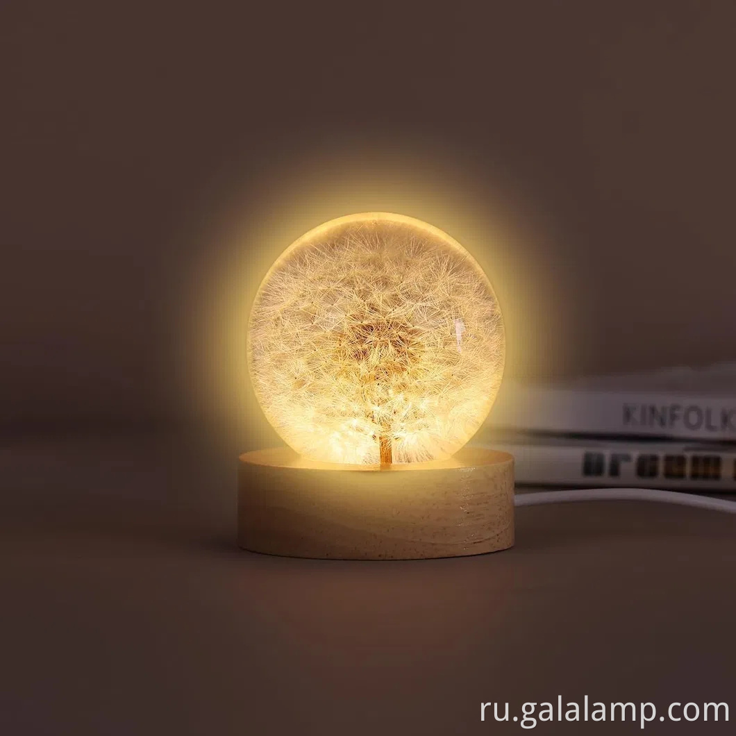 Вечный цветочный ночной свет, подарок, который никогда не увядает